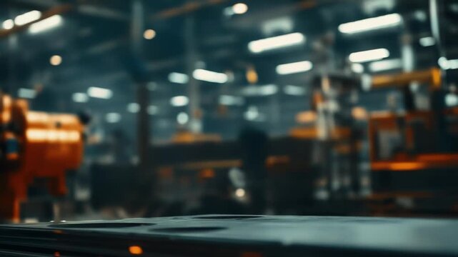 Industrial robot arm creating bright sparks while welding metal in a modern automated smart factory, symbolizing precision manufacturing, advanced industry, and future technology