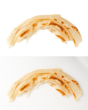 Kerala porotta known as paratha or parotta