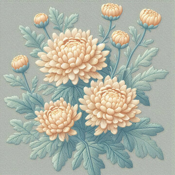 Petals Stitched in Silent Reverence