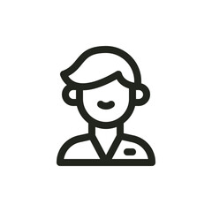 Fototapeta premium Physiotherapist icon