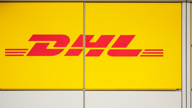 DHL parcel locker machine box, 18 December 2025, Poland