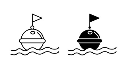 Buoy icon graphic vector. icon collection © rea