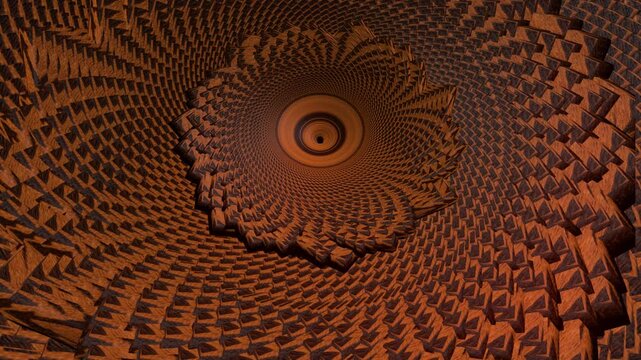 abstract fractal background. motion video
