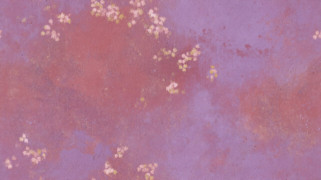 Soft purple background pastel floral texture abstract lavender wall dusty pink pattern romantic spring design vintage watercolor surface feminine backdrop gentle blossom detail