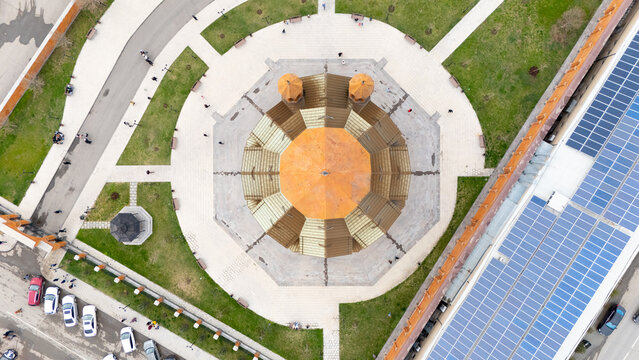 Saint Thaddeus Church in Masis by drone