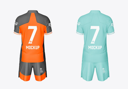 Men's Sports Uniform Mockup