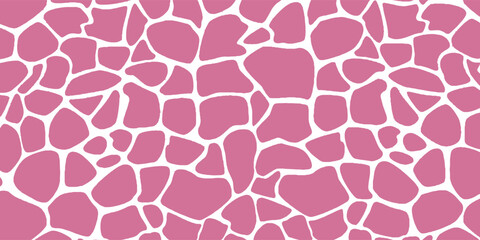 Fototapeta premium High-contrast abstract background featuring bold magenta pink and black wavy lines in a dynamic concentric pattern.
