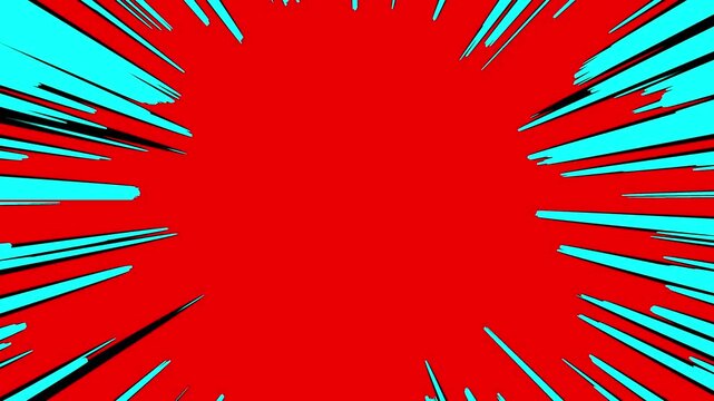 Authentic manga combat lines. Radial speed burst for anime fight scenes. High-intent seamless loop for professional video editors.