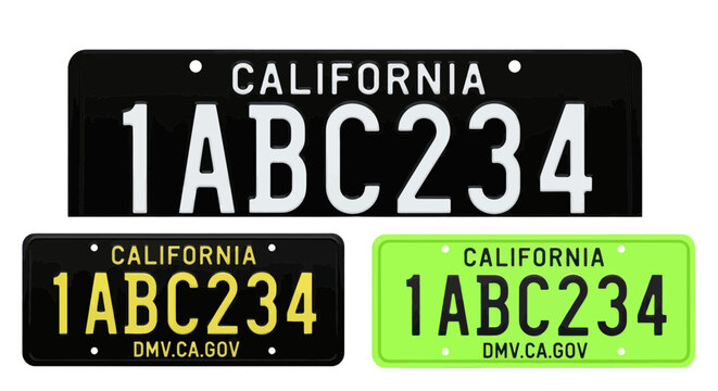 California License Plates: Black, Yellow, Green - DMV.CA.GOV