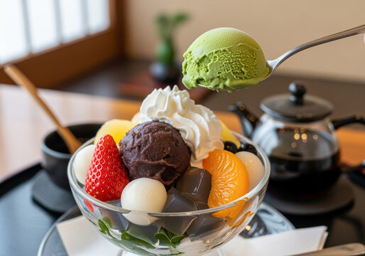 あんみつ Images – Browse 1,155 Stock Photos, Vectors, and Video
