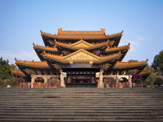 Obraz premium Grand Hall of Meishan Temple in Xiamen Tongan