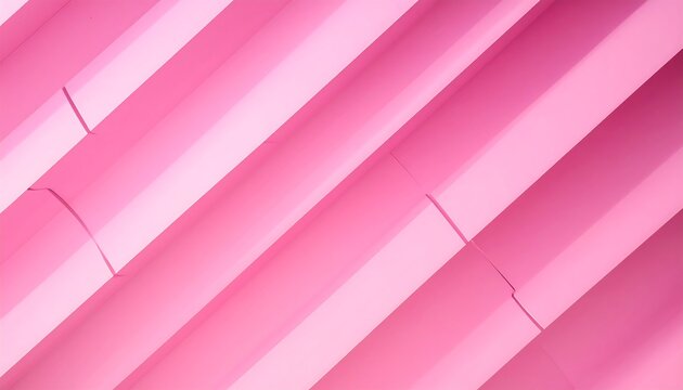 A close-up of pink cylindrical objects arranged diagonally