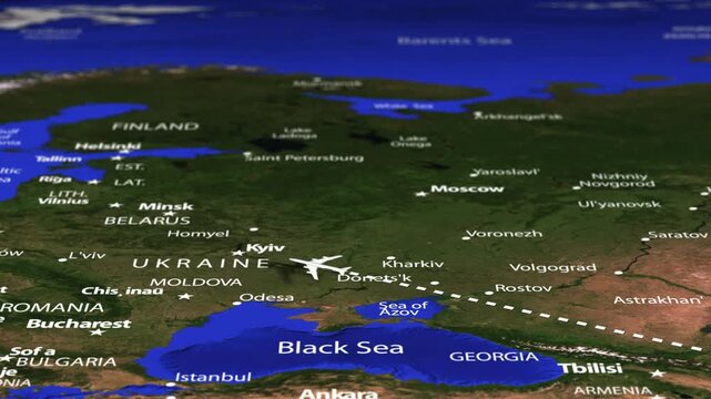 Flight From New Delhi INDIA to Oslo NORWAY with flag pins