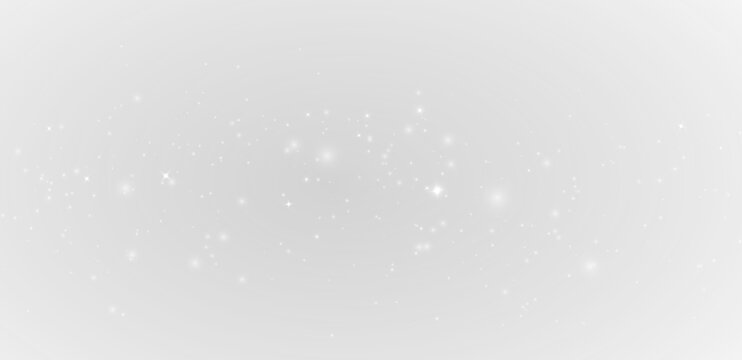 PNG star Glitter overlay white light particles, sparks, highlights, and bokeh