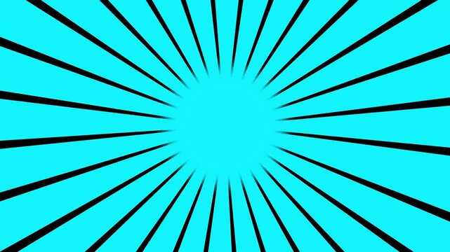 Pack of 4 Anime Comic Speed Lines. Motion graphics of background concept