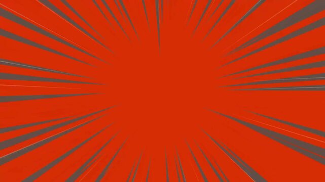 Pack of 4 Anime Comic Speed Lines. Motion graphics of background concept