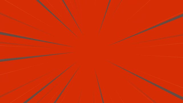 Pack of 4 Anime Comic Speed Lines. Motion graphics of background concept