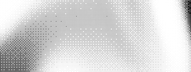 Bg 8 pattern gradient with bitmap black and bit game for dither pixel background. Abstract white dithering and duotone repeat with linear tile and grit shape illustration. Gradation square and dot