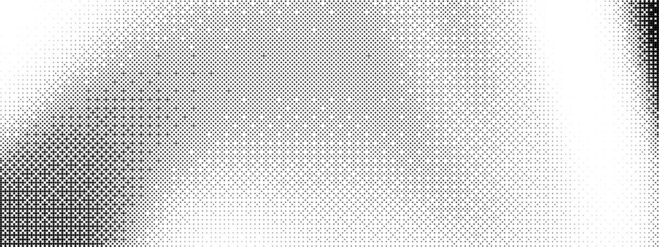 Bg 8 pattern gradient with bitmap black and bit game for dither pixel background. Abstract white dithering and duotone repeat with linear tile and grit shape illustration. Gradation square and dot