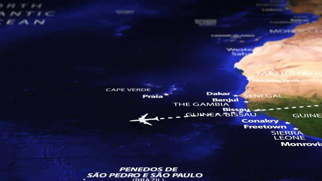 Flight From New Delhi INDIA to Quito Ecuador with flag pins