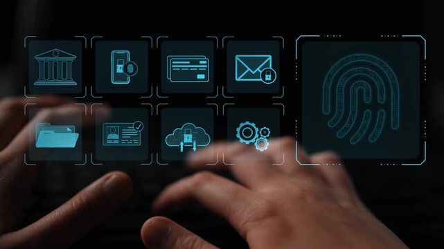 System for safeguarding digital identity using fingerprint authentication, encryption, and secure access protocols across cloud, device, and personal data environments Marrow