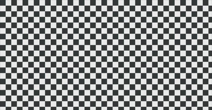 Black and white checkered pattern background