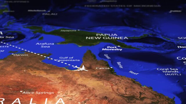 Flight From New Delhi INDIA to Wellington NEW ZEALAND with flag pins