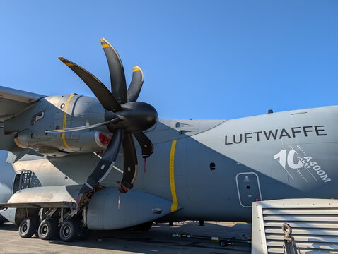 Luftwaffe A400M Atlas Turboprop Engine Detail