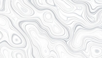 Fototapeta premium Seamless abstract pattern featuring soft, undulating white and light gray fluid lines, creating a modern, minimalist background with an elegant, organic, and dynamic aesthetic