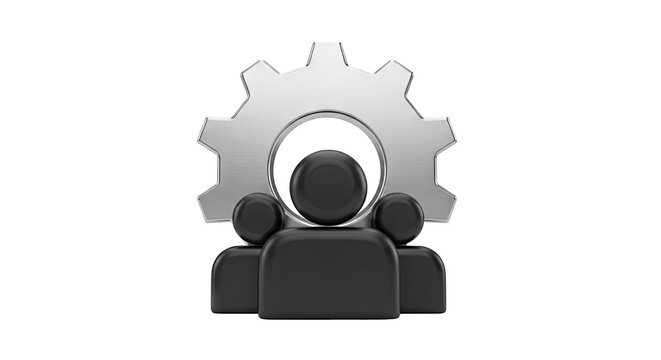 Teamwork and Operations Concept Icon