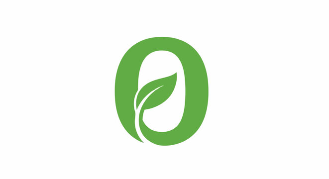 Green circular logo with a sprouting leaf