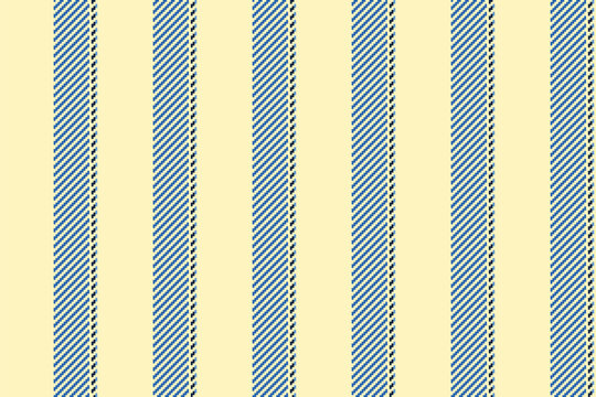 Down background seamless textile, october fabric lines stripe. Wear vertical vector pattern texture in light and blue colors.