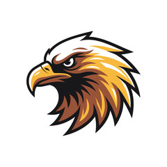 Fototapeta premium Eagle Head Illustration Graphic Design.