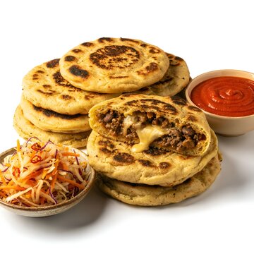 Salvadoran Pupusas with Curtido