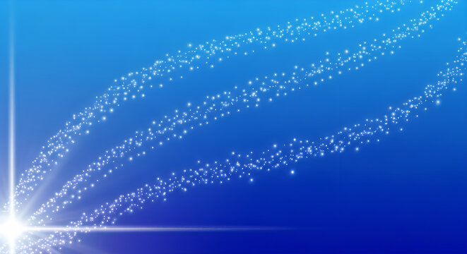 A pixelated image of a blue wave with bubbles rising to the surface