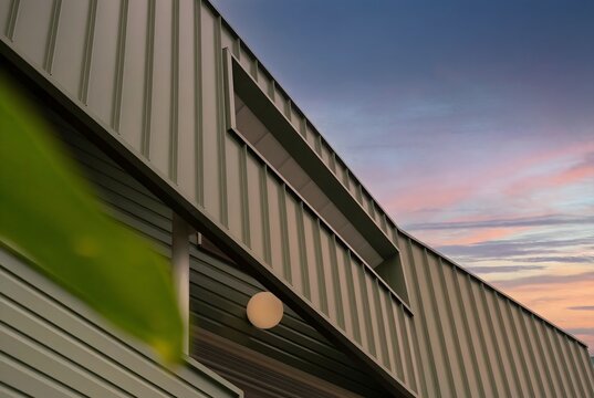 twilight sky architectual property 