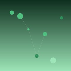 blockchain fintech abstract technology background © tiago