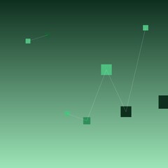 blockchain fintech abstract technology background © tiago