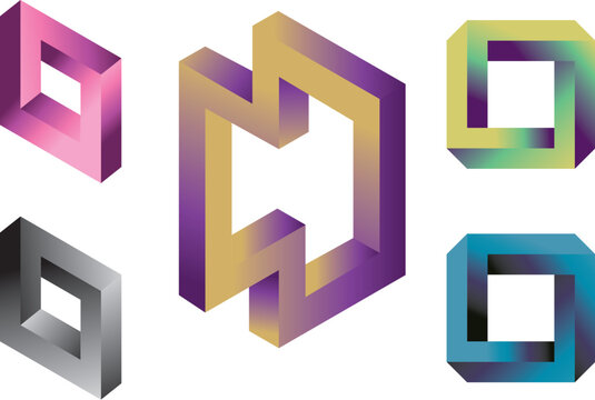 Illusion impossible objects