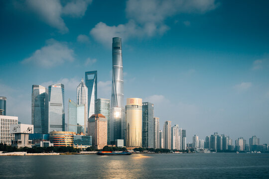 Stunning Shot of Shanghai's Towering Modern Architecture