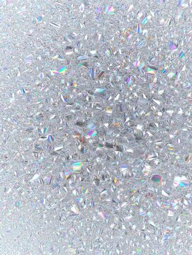 Ethereal pastel rainbow prism light background