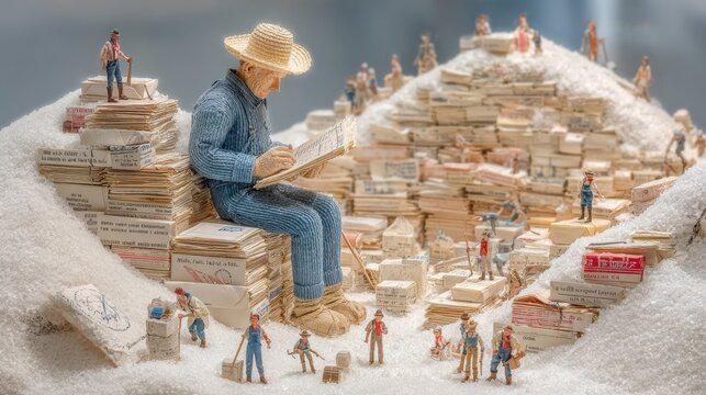 Executive function concept with ADHD and mental organization issues