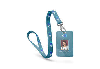 Lanyard ID Card Mockup