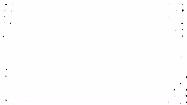 Radial wave halftone animation. Abstract Dotted Halftone dots for luma track matte mask transition. Background alpha channel. 4k Video Animation