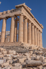Fototapeta premium Parthenon at the Acropolis of Athens, Greece