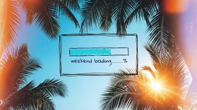 Weekend Loading Palm Trees and Sunshine Await.