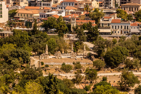 Odeon of Agrippa in Athens, Greece