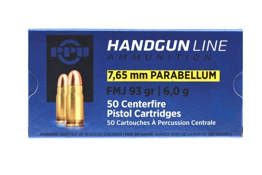 Container of Ammo for firearms, Prvi Partizan is a Serbian manufacturer of ammunition