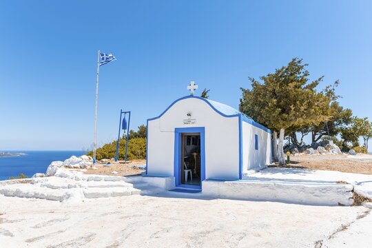 Profitis Ilias Church, Rhodes, Dodecanese, Greece