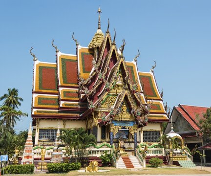 Wat Phra Yai Ko Pan Temple, Ban Bo Phut, Ko Samui, Thailand